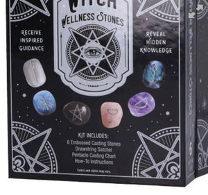 Witch wellness stones - box set of 6 witchstones