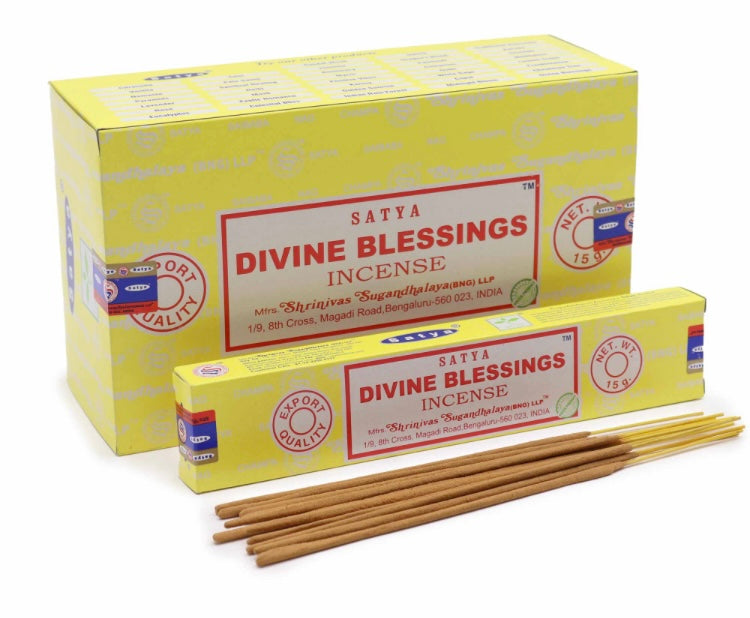 Satya Divine Blessing incense sticks 15g