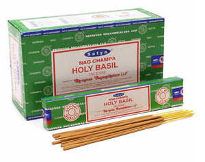 Satya Holy Basil incense sticks 15g