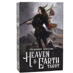 Heaven and earth tarot kit (cards and book set)