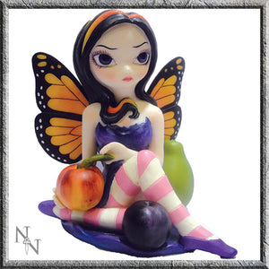 Peach plum Strangeling fairy figurine By Jasmine Becket-Griffith