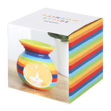 Load image into Gallery viewer, Rainbow stripe oil burner
