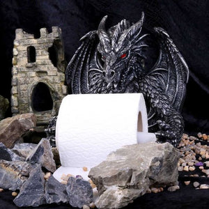 Dragon toilet roll holder