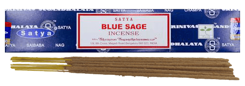 Encens Satya Blue Sage (Sauge Bleue) 15g - Trésors d'Ambre